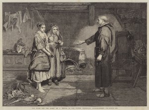 La Bible et le Moine - John Pettie